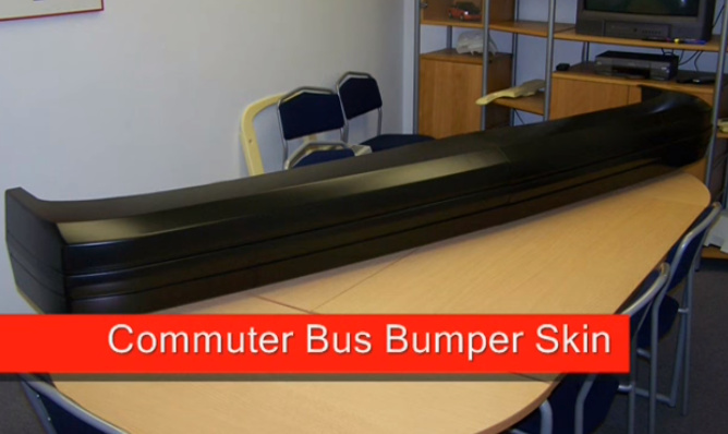 Commuter Bus Bumper Skin